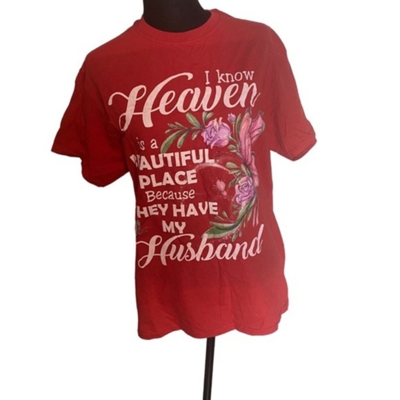 Fruit Of The Loom T-Shirt Red Women’s Size M - Picture 1 of 10